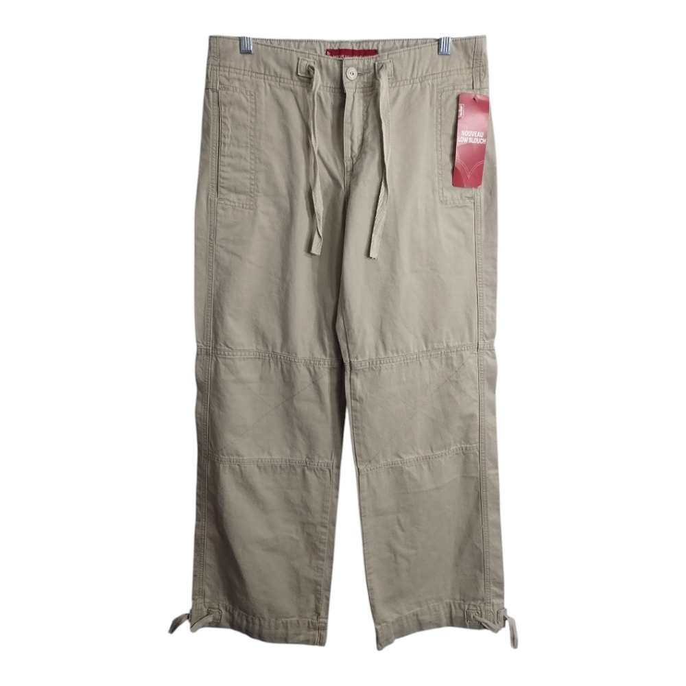 Levis‎ Nouveau Low Slouch Drawstring Waist And Hem Baggy Relaxed Fit Pants M